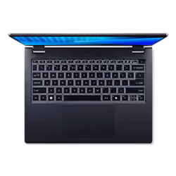 Acer TravelMate TMP414RN-55-TCO-71X7 Intel Core Ultra 7 255U Ibrido (2 in 1) 35,6 cm (14") Touch screen WUXGA 16 GB DDR5-SDRAM 1 TB SSD Wi-Fi 7 (802.11be) Windows 11 Pro Blu - Vista aggiuntiva 7