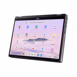 Acer Chromebook CPE594-1N-TCO-343F Intel® Core™ i3 i3-1315U 35,6 cm (14") Touch screen WUXGA 8 GB DDR5-SDRAM 256 GB SSD Wi-Fi 6E (802.11ax) ChromeOS Italiano Grigio - Vista aggiuntiva 3