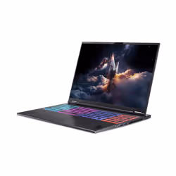 Acer Nitro 16S AI AN16S-61-R77Y Copilot+ PC AMD Ryzen AI 7 350 Computer portatile 40,6 cm (16") WQXGA 32 GB DDR5-SDRAM 2 TB SSD NVIDIA GeForce RTX 5070 Ti Wi-Fi 6E (802.11ax) Windows 11 Home Nero - Vista aggiuntiva 3