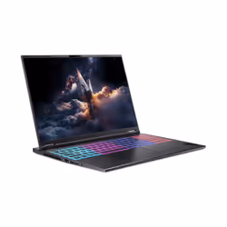 Acer Nitro 16S AI AN16S-61-R77Y Copilot+ PC AMD Ryzen AI 7 350 Computer portatile 40,6 cm (16") WQXGA 32 GB DDR5-SDRAM 2 TB SSD NVIDIA GeForce RTX 5070 Ti Wi-Fi 6E (802.11ax) Windows 11 Home Nero - Vista aggiuntiva 4