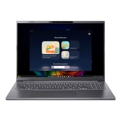 Acer Aspire 16 AI A16-52M-52G1 Copilot+ PC Intel Core Ultra 5 226V Computer portatile 40,6 cm (16") WUXGA+ 16 GB LPDDR5x-SDRAM 512 GB SSD Wi-Fi 7 (802.11be) Windows 11 Home Grigio