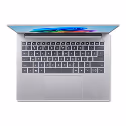 Acer ASPIRE 14 AI A14-53M-543G Copilot+ PC Intel Core Ultra 5 226V Computer portatile 35,6 cm (14") WUXGA 16 GB LPDDR5-SDRAM 512 GB SSD Wi-Fi 7 (802.11be) Windows 11 Home Italiano Argento - Vista aggiuntiva 4