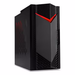 Acer NITRO 50 N50-656 Intel® Core™ i5 i5-14400F 16 GB DDR5-SDRAM 1,02 TB SSD NVIDIA GeForce RTX 5060 Windows 11 Home Tower PC Nero - Vista aggiuntiva 2