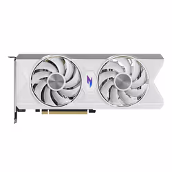Acer Nitro Radeon RX 9060 XT OC 8GB White Edition AMD GDDR6 - Vista aggiuntiva 2