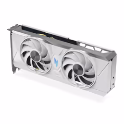 Acer Nitro Radeon RX 9060 XT OC 8GB White Edition AMD GDDR6 - Vista aggiuntiva 5