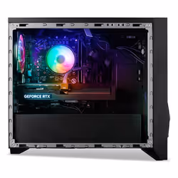 Acer Predator ORION 3000 PO3-665_H810 Intel Core Ultra 7 265F 32 GB DDR5-SDRAM 1 TB SSD NVIDIA GeForce RTX 5070 Windows 11 Home Desktop PC Nero - Vista aggiuntiva 5