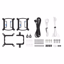 Thermaltake TH240 V2 Ultra ARGB Processore Kit di raffreddamento a liquido 24 cm Bianco 1 pz - Vista aggiuntiva 7
