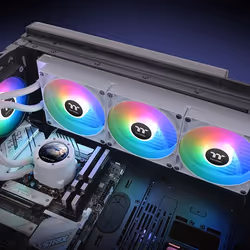Thermaltake TH420 V2 Ultra ARGB Processore Raffreddatore ibrido Bianco 1 pz - Vista aggiuntiva 6