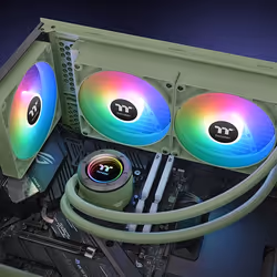 Thermaltake TH280 V2 ARGB Scheda madre Kit di raffreddamento a liquido Verde 1 pz - Vista aggiuntiva 6