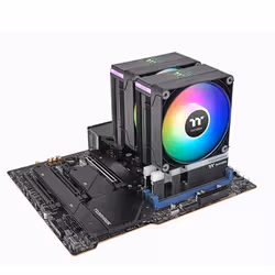Thermaltake ASTRIA 600 Processore Raffreddatore d'aria 12 cm Nero 2 pz - Vista aggiuntiva 5