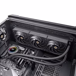 Thermaltake CL-W400-PL12BL-A sistema di raffreddamento per computer Raffreddatore di liquidi tutto in uno 12 cm Nero 1 pz - Vista aggiuntiva 6