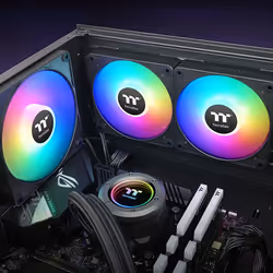 Thermaltake CL-F182-PL14SW-A sistema di raffreddamento per computer Case per computer Ventilatore 14 cm Nero 3 pz - Vista aggiuntiva 6