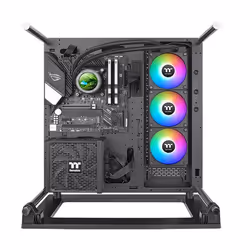Thermaltake CL-W415-PL12SW-A sistema di raffreddamento per computer Processore Kit di raffreddamento a liquido 12 cm Nero - Vista aggiuntiva 7