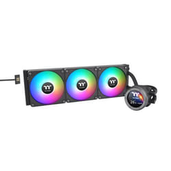 Thermaltake CL-W417-PL14SW-A sistema di raffreddamento per computer Case per computer, Processore Raffreddatore di liquidi tutto in uno 14 cm Nero 1 pz