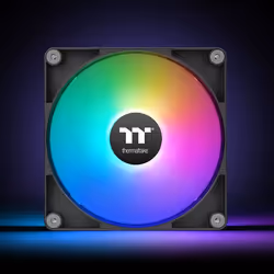 Thermaltake CT120 Reverse ARGB Case per computer Ventilatore 12 cm Nero 2 pz - Vista aggiuntiva 4