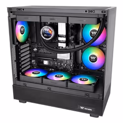 Thermaltake CT120 Reverse ARGB Case per computer Ventilatore 12 cm Nero 2 pz - Vista aggiuntiva 5