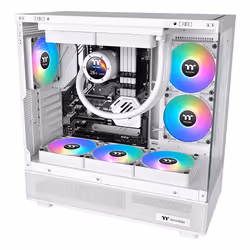 Thermaltake CT120 Reverse ARGB Case per computer Ventilatore 12 cm Bianco 2 pz - Vista aggiuntiva 5