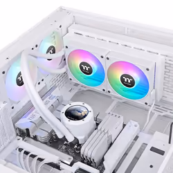 Thermaltake TH240 V2 Ultra EX ARGB Processore Raffreddatore di liquidi tutto in uno 12 cm Bianco 1 pz - Vista aggiuntiva 6
