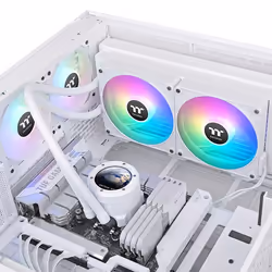 Thermaltake TH280 V2 Ultra EX ARGB Processore Raffreddatore di liquidi tutto in uno 14 cm Bianco 1 pz - Vista aggiuntiva 6