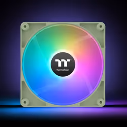 Thermaltake Matcha Green CT120 Case per computer Ventilatore 12 cm Grigio 2 pz