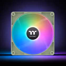 Thermaltake Matcha Green CT120 Case per computer Ventilatore 12 cm Verde, Bianco 2 pz