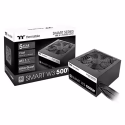 Thermaltake Smart W3 alimentatore per computer 500 W 24-pin ATX ATX Nero - Vista aggiuntiva 6