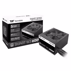 Thermaltake Smart W3 alimentatore per computer 600 W 24-pin ATX ATX Nero - Vista aggiuntiva 6