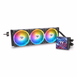 Thermaltake MAGFloe 360 Ultra ARGB, Raffreddatore di liquidi tutto in uno, 12 cm, 500 Giri/min, 2000 Giri/min, Nero