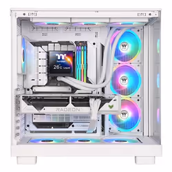 Thermaltake MAGFloe 360 Ultra ARGB Processore Raffreddatore di liquidi tutto in uno 12 cm Bianco 1 pz - Vista aggiuntiva 6