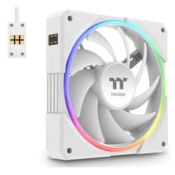 Thermaltake TS120 White Case per computer Ventilatore 12 cm Bianco