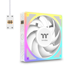 Thermaltake CL-F211-PL12SW-A sistema di raffreddamento per computer Case per computer Ventilatore 12 cm Bianco 3 pz