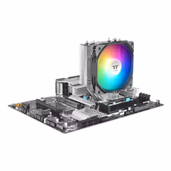 Thermaltake UX400 ARGB Sync Processore Raffreddatore d'aria 12 cm Nero 1 pz - Vista aggiuntiva 5