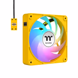 Thermaltake CT120 EX ARGB Case per computer Raffreddatore d'aria 12 cm Giallo - Vista aggiuntiva 6
