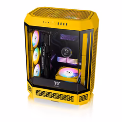 Thermaltake CT140 EX ARGB Case per computer Raffreddatore d'aria 14 cm Giallo - Vista aggiuntiva 6