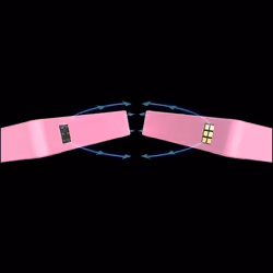 Thermaltake CT140 EX ARGB Case per computer Raffreddatore d'aria 14 cm Rosa - Vista aggiuntiva 3