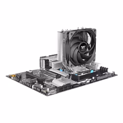 Thermaltake UX400 Processore Raffreddatore d'aria 12 cm Nero, Argento 1 pz - Vista aggiuntiva 5