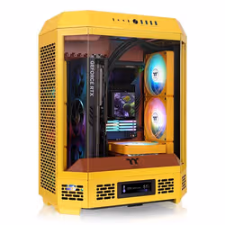 Thermaltake Tower 600 Midi Tower Giallo - Vista aggiuntiva 2