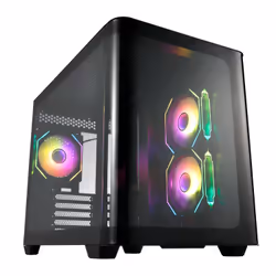 FSP S380-BA Micro Tower Nero - Vista aggiuntiva 2