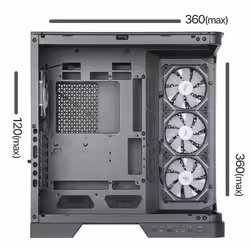 darkFlash DC-DY570-B-ES1 computer case Full Tower Nero - Vista aggiuntiva 7