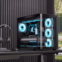 Aerocool P500C Midi Tower Nero - Vista aggiuntiva 5