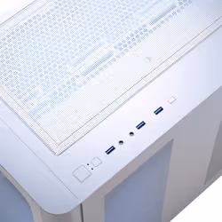 Aerocool P500C Midi Tower Bianco - Vista aggiuntiva 4