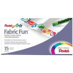 Pentel Fabric Fun Multicolore 15 pz
