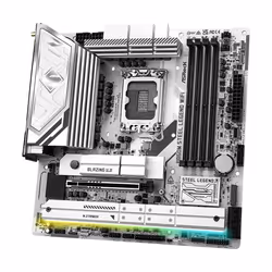 Asrock B860M Steel Legend WiFi Intel B860 LGA 1851 (Socket V1) micro ATX - Vista aggiuntiva 4