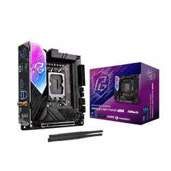 Asrock B860I Lightning WiFi, Intel, LGA 1851 (Socket V1), DDR5-SDRAM, 128 GB, DIMM, Dual-channel