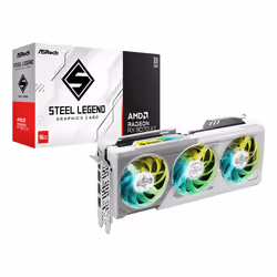 Asrock Steel Legend Radeon RX 9070 XT AMD 16 GB GDDR6 - Vista aggiuntiva 6