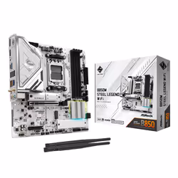 Asrock B850M Steel Legend WiFi AMD B850 Socket AM5 micro ATX - Vista aggiuntiva 6