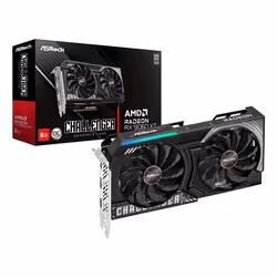 Asrock RX 9060 XT Challenger 8 GB OC AMD Radeon RX 9060 XT GDDR6 - Vista aggiuntiva 6