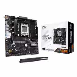 Asrock A620AM PRO-A WIFI AMD A620 Socket AM5 micro ATX - Vista aggiuntiva 5