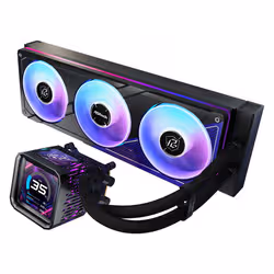 Asrock Phantom Gaming 360 LCD Processore Kit di raffreddamento a liquido 12 cm Nero - Vista aggiuntiva 2