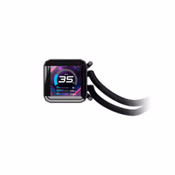 Asrock Phantom Gaming 360 LCD Processore Kit di raffreddamento a liquido 12 cm Nero - Vista aggiuntiva 6